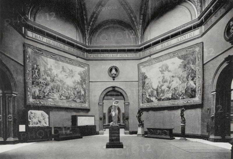 Exhibits and installation view of the 'Exhibition of Italian Art 1200-1900'...Royal Academy..., 1930 Creator: A. C. Cooper.