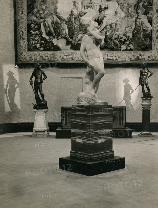 Exhibits and installation view of the 'Exhibition of Italian Art 1200-1900', Royal Academy..., 1930. Creator: A. C. Cooper.