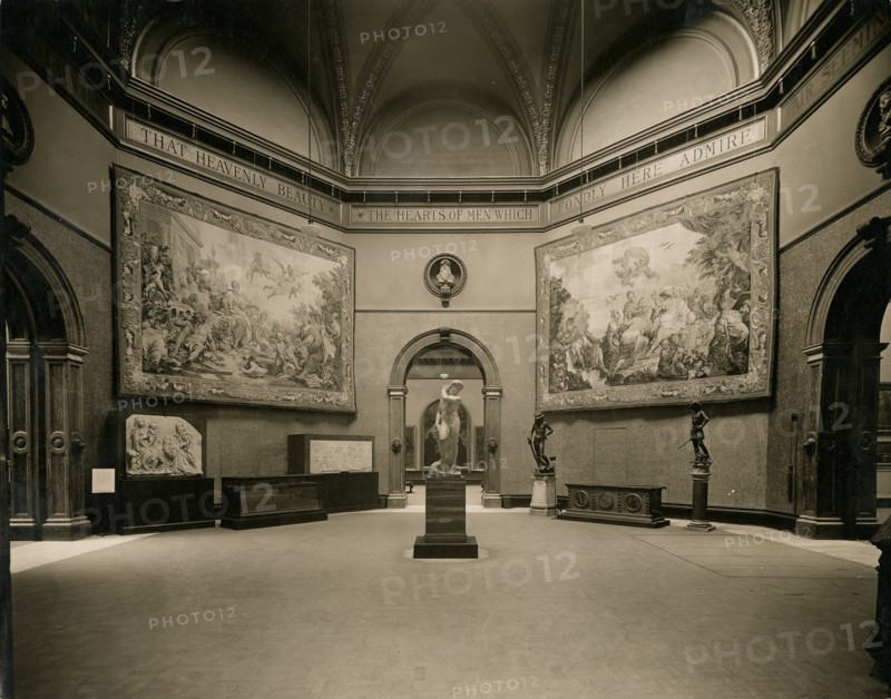 Exhibits and installation view of the 'Exhibition of Italian Art 1200-1900', Royal Academy..., 1930. Creator: A. C. Cooper.