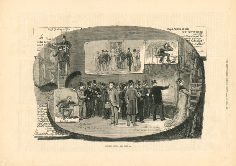 Academy Notes, 1881. Creator: W. J. P..