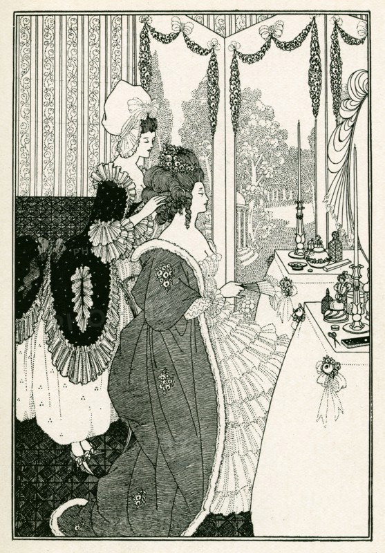 The Toilet, 1896.  Creator: Aubrey Beardsley.