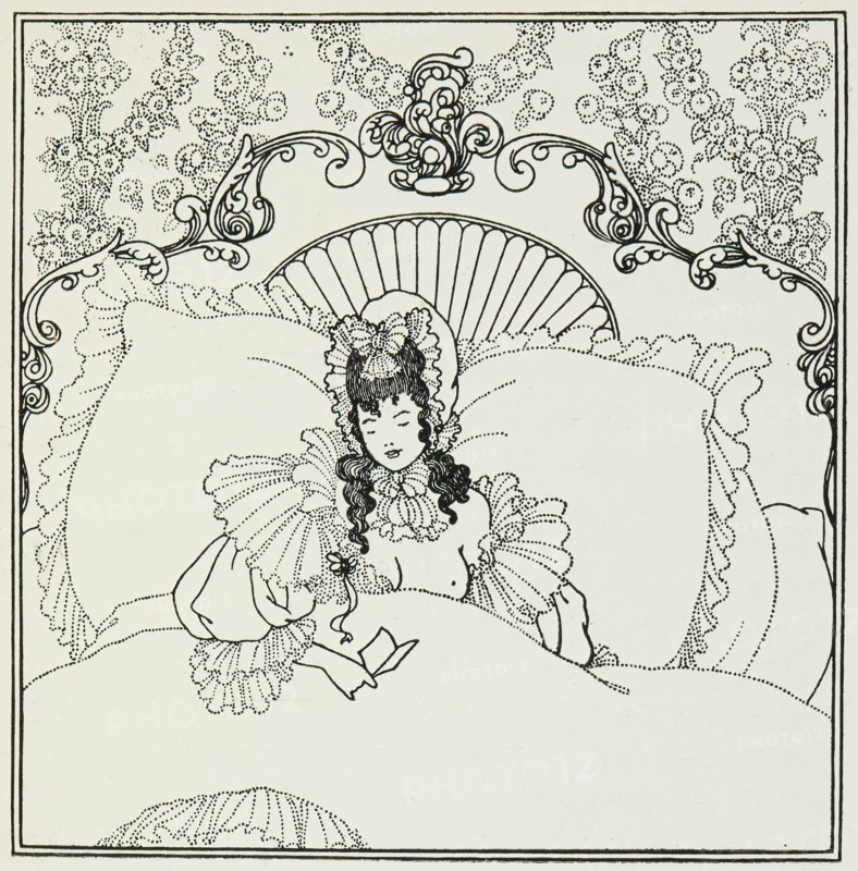 The Billet-Doux, 1897. Creator: Aubrey Beardsley.