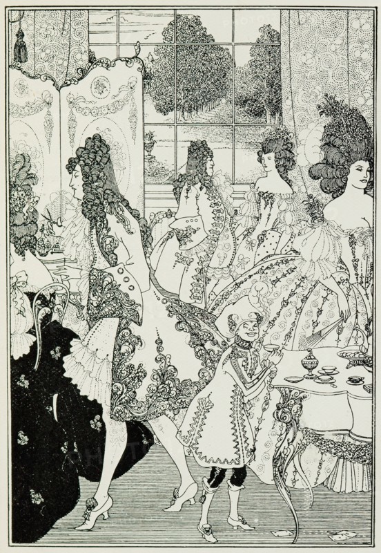 The Rape of the Lock, 1897. Creator: Aubrey Beardsley.