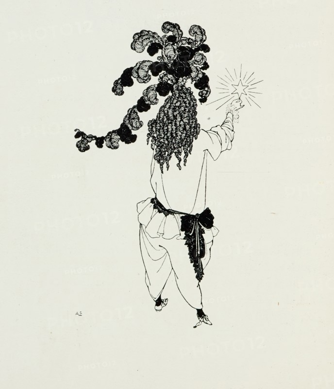 The New Star, 1897. Creator: Aubrey Beardsley.