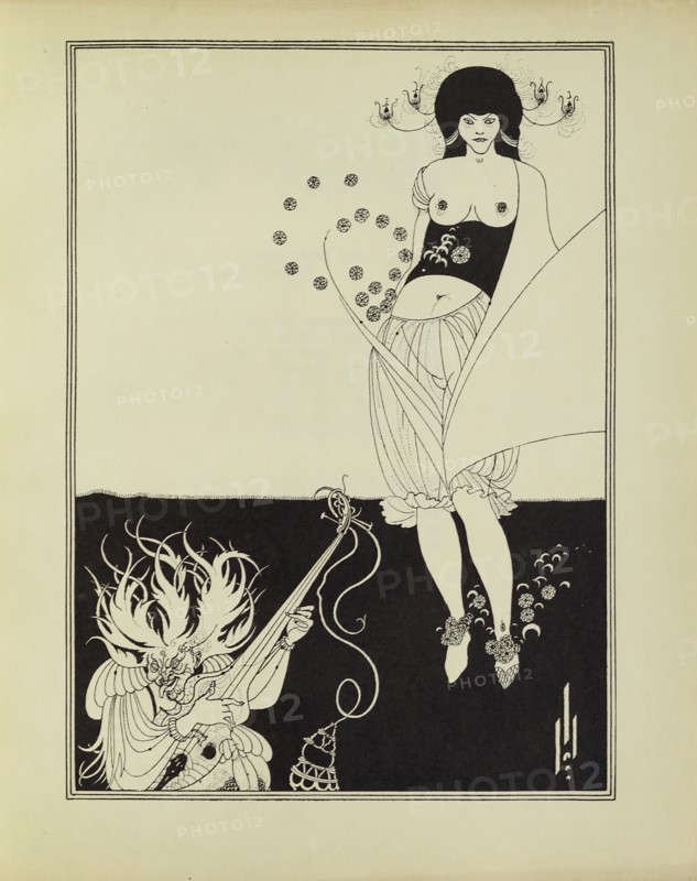 The Stomach Dance, 1907.  Creator: Aubrey Beardsley.