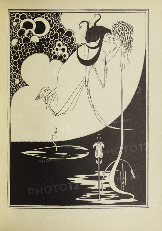 The Climax, 1907.  Creator: Aubrey Beardsley.