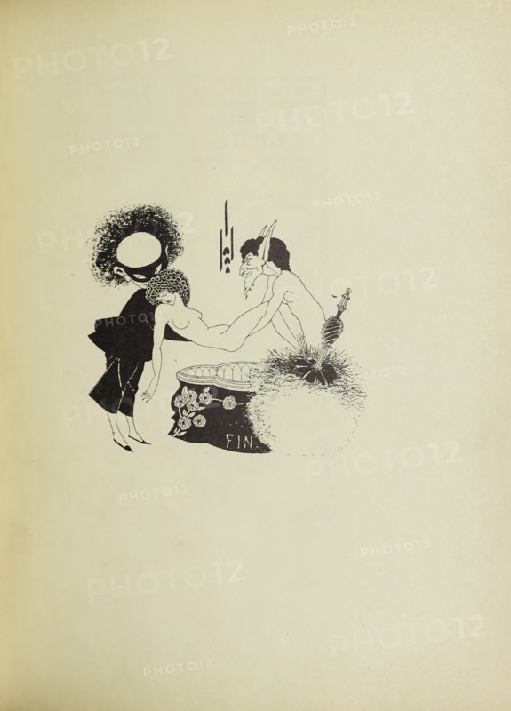 Cul De Lampe, 1907.  Creator: Aubrey Beardsley.