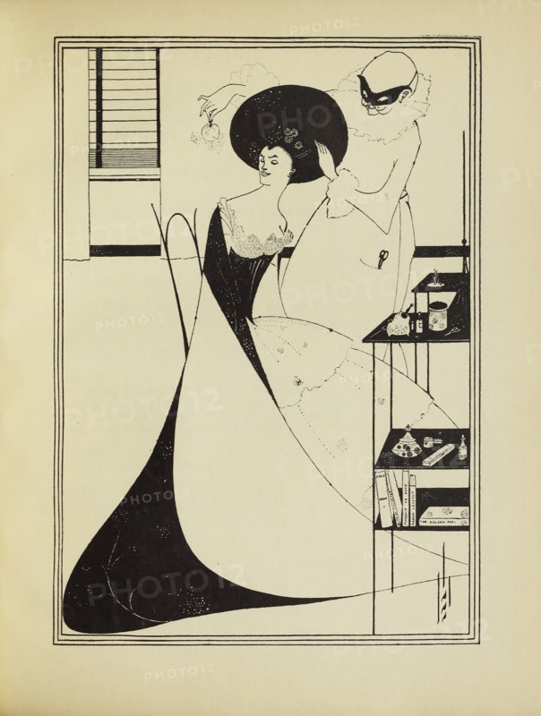 The Toilet of Salome. I, 1907. Creator: Aubrey Beardsley.