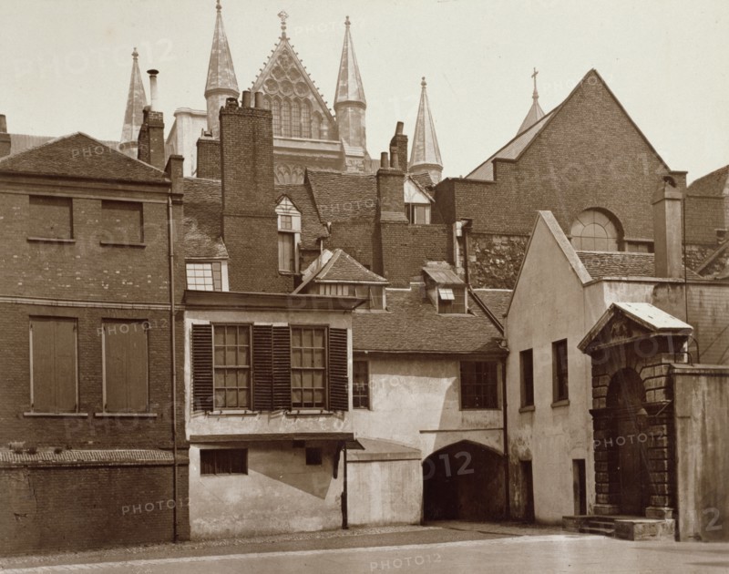 Little Dean's Yard, Westminster, c1882. Creator: Henry Dixon & Son.