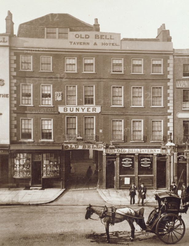 The "Old Bell," Holborn, c1884. Creator: Henry Dixon & Son.