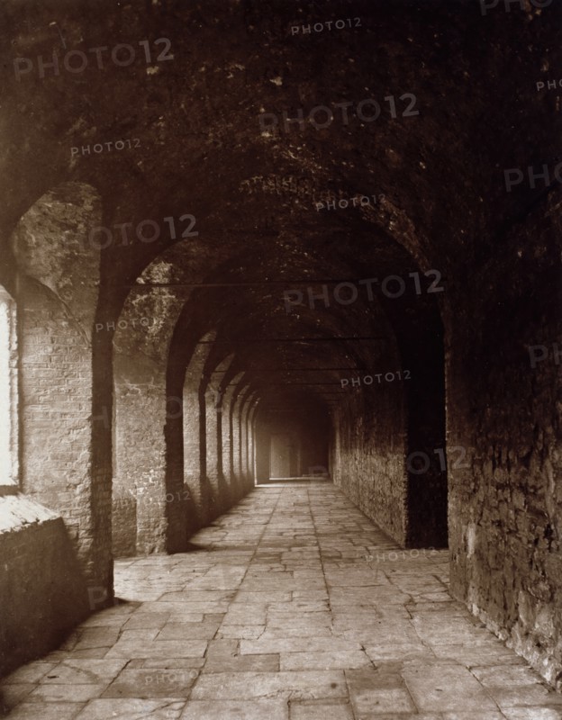 Charterhouse - cloisters, c1880. Creator: Henry Dixon & Son.
