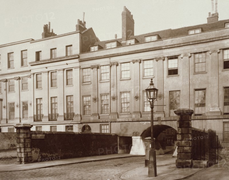 Lincoln's Inn Fields - West Side, c1882. Creator: Henry Dixon & Son.