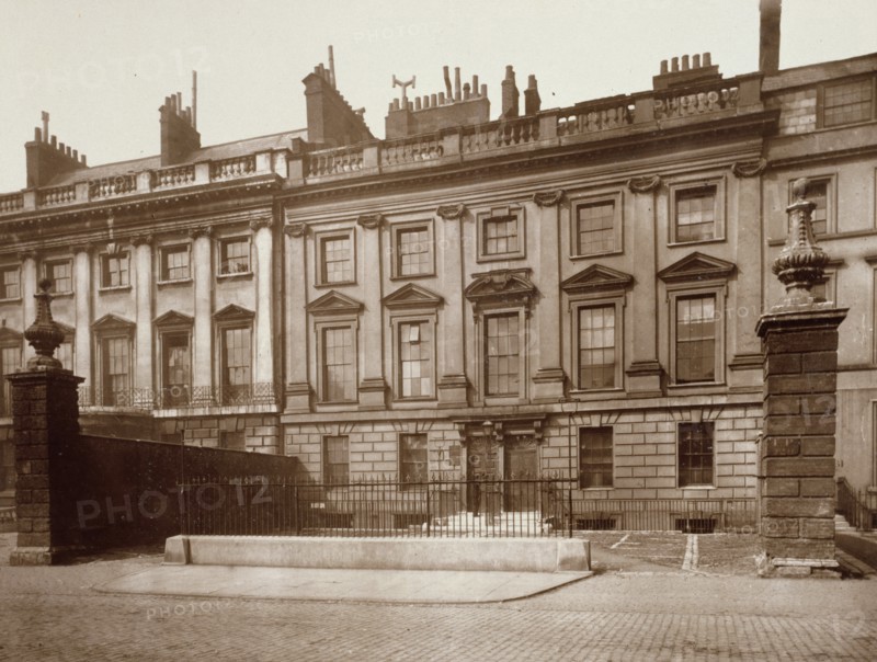 Lincoln's Inn Fields - Lindsey House, c1882. Creator: Henry Dixon & Son.