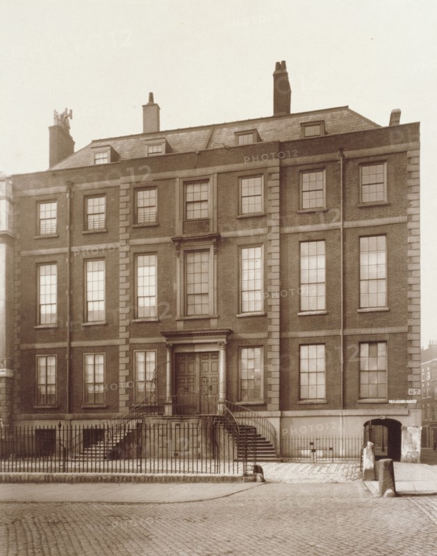 Lincoln's Inn Fields, Newcastle House, 1882. Creator: Henry Dixon & Son.