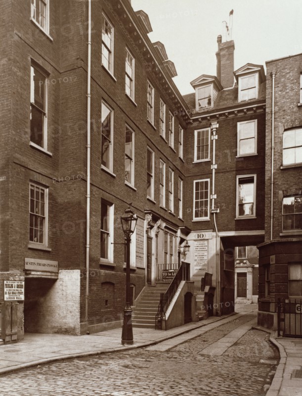 Austin Friars, c1884. Creator: Henry Dixon & Son.