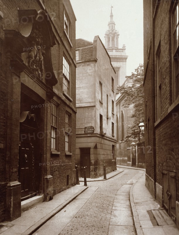 College Street, c1884. Creator: Henry Dixon & Son.
