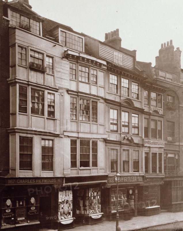 Old Houses in the Strand, c1886. Creator: Henry Dixon & Son.