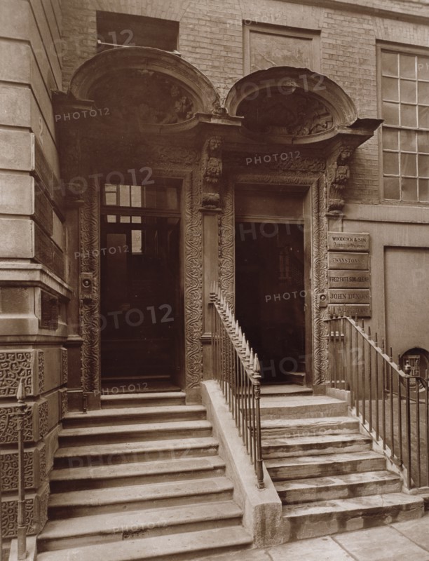 Doorways, Laurence Pountney Hill, c1884. Creator: Henry Dixon & Son.