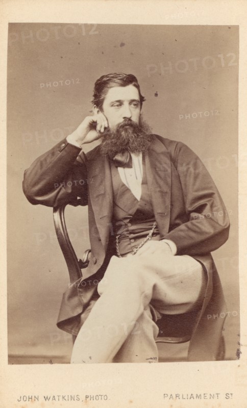 Arthur Pizzi Newton, RWS, (1830-1883), c1850-1880. Creator: John Watkins.