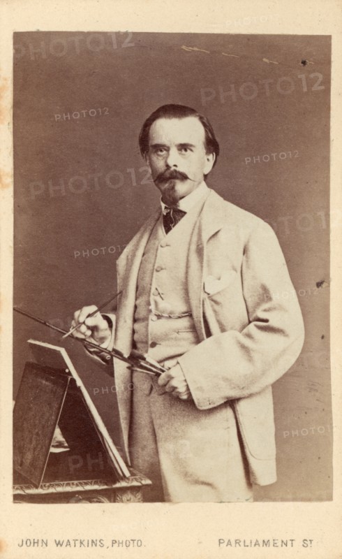 Carl Haag, RWS, (1820-1915), c1850-1880. Creator: John Watkins.