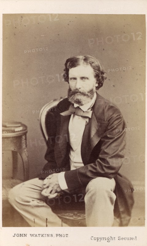 Sir Frederick William Burton, (1816-1900), c1850-1880. Creator: John Watkins.