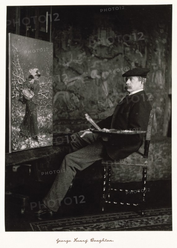 G.H. Boughton, c1889-1891. Creator: Ralph W Robinson.