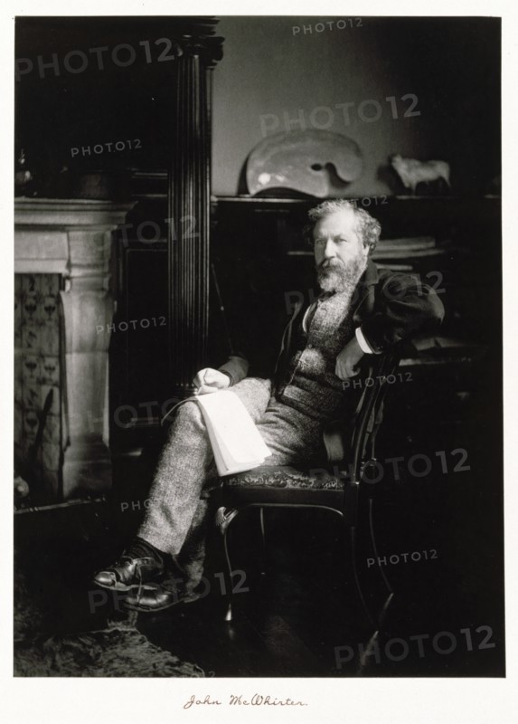 John MacWhirter, RA, c1889-1891. Creator: Ralph W Robinson.