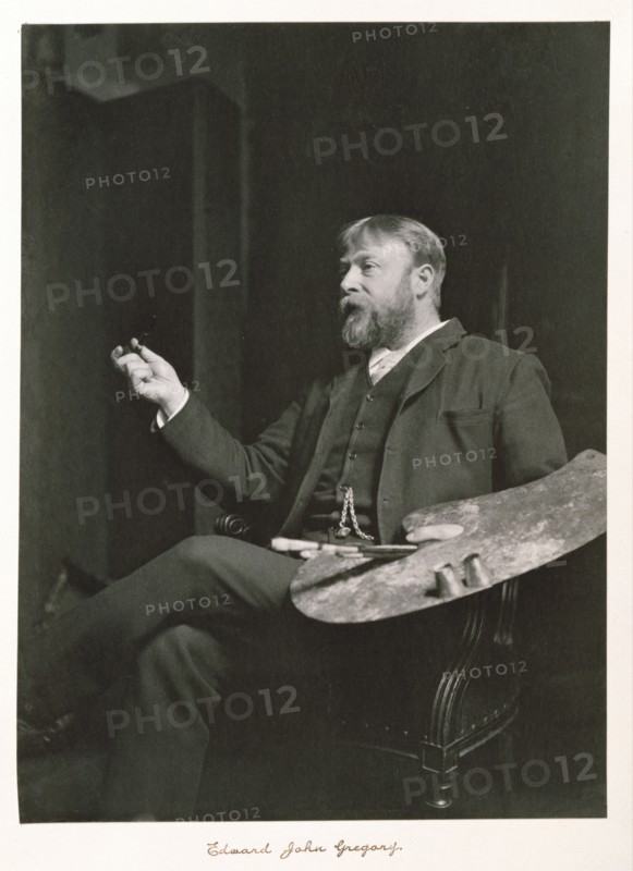 Edward John Gregory, RA, c1889-1891. Creator: Ralph W Robinson.