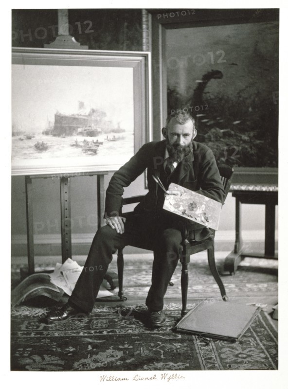 William Wyllie, RA, c1889-1891. Creator: Ralph W Robinson.