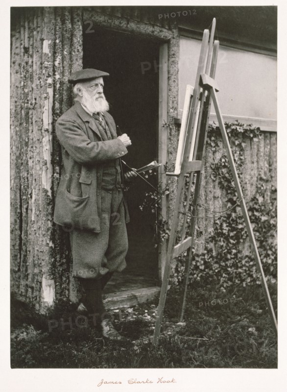 James Clarke Hook, RA, c1889-1891. Creator: Ralph W Robinson.