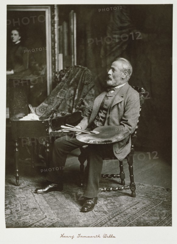 Henry Tanworth Wells, RA, c1889-1891. Creator: Ralph W Robinson.