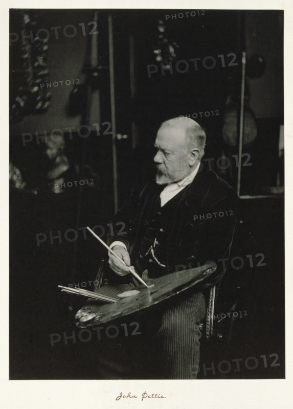 John Pettie, RA, c1889-1891. Creator: Ralph W Robinson.