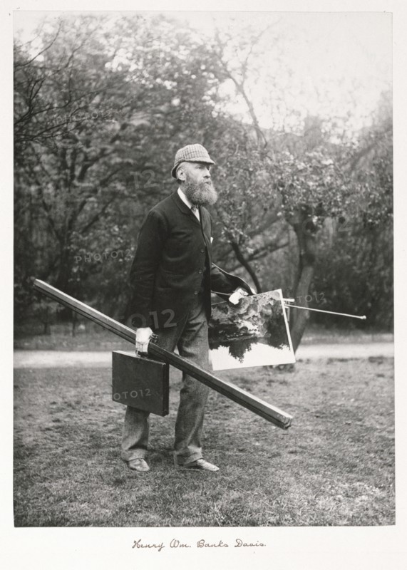 Henry William Banks Davis, RA, c1889-1891. Creator: Ralph W Robinson.