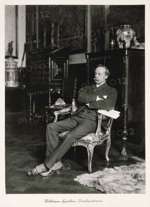 Sir William Quiller Orchardson, RA, c1889-1891. Creator: Ralph W Robinson.