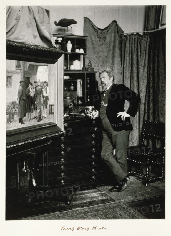 Henry Stacy Marks, RA, c1889-1891. Creator: Ralph W Robinson.
