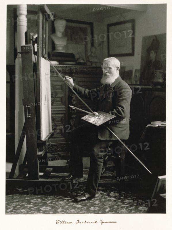 William Frederick Yeames, RA, c1889-1891. Creator: Ralph W Robinson.