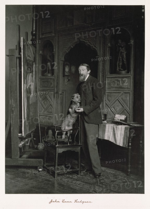 John Evan Hodgson, RA, c1889-1891. Creator: Ralph W Robinson.