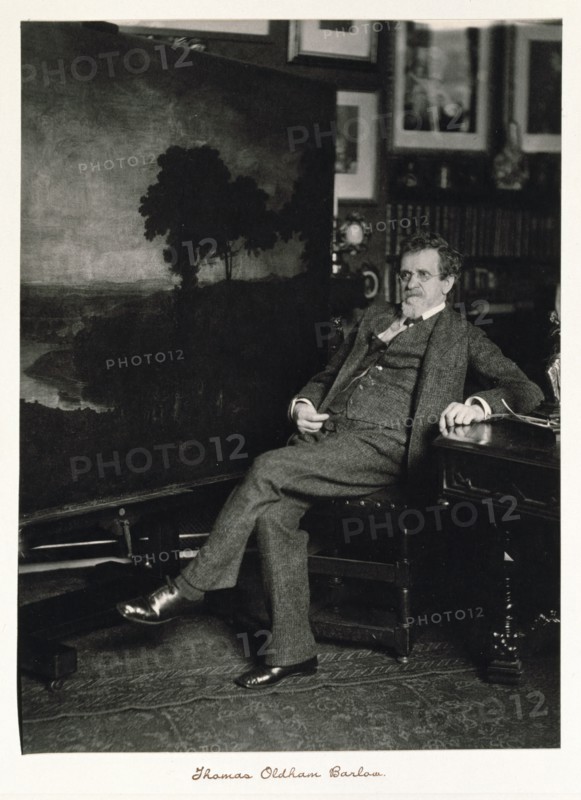 Thomas Oldham Barlow, RA, prior to December 1889. Creator: Ralph W Robinson.