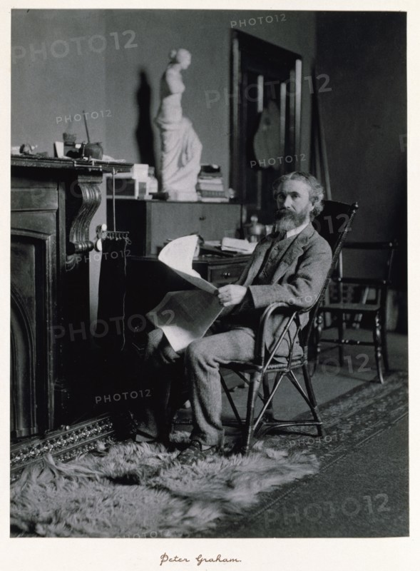 Peter Graham, RA, c1889-1891. Creator: Ralph W Robinson.