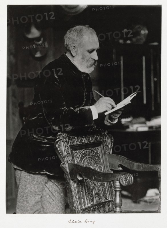 Edwin Long, RA, c1889-1891. Creator: Ralph W Robinson.