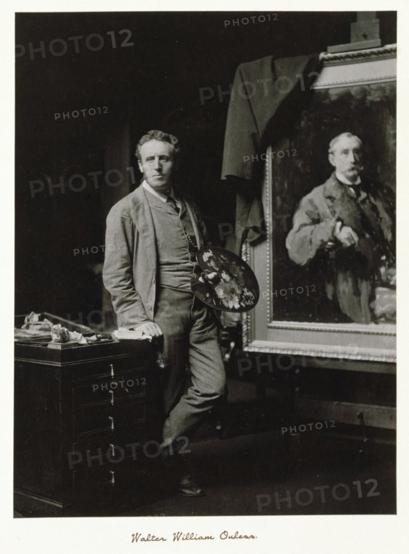 Walter William Ouless, RA, c1889-1891. Creator: Ralph W Robinson.