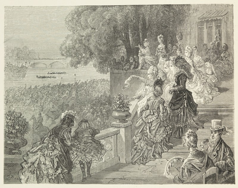 The Limes - Mortlake, 1872.  Creator: Henri Theophile Hildibrand.