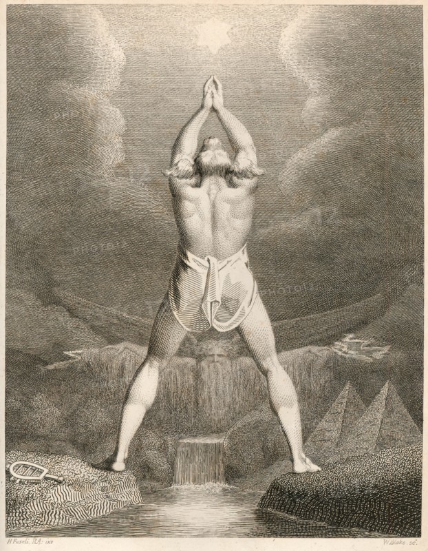 Fertilization of Egypt, 1791.  Creator: William Blake.