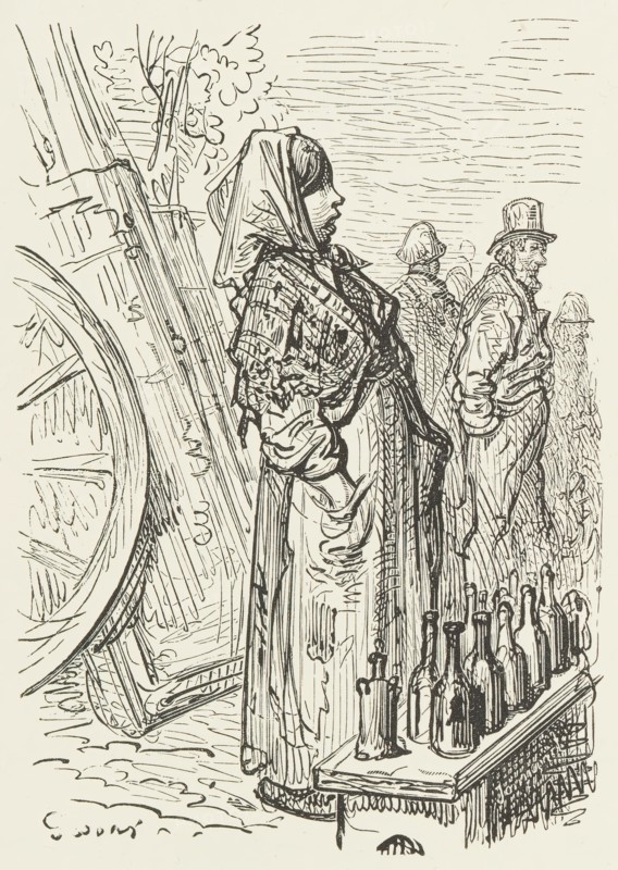 Refreshments by the Way, 1872.  Creator: Unknown.