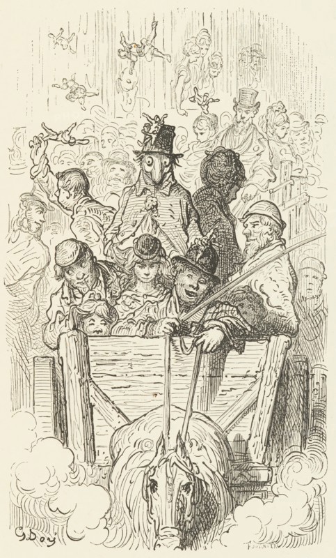 Amenities of the Road, 1872.  Creator: Paul Albert Fournier.