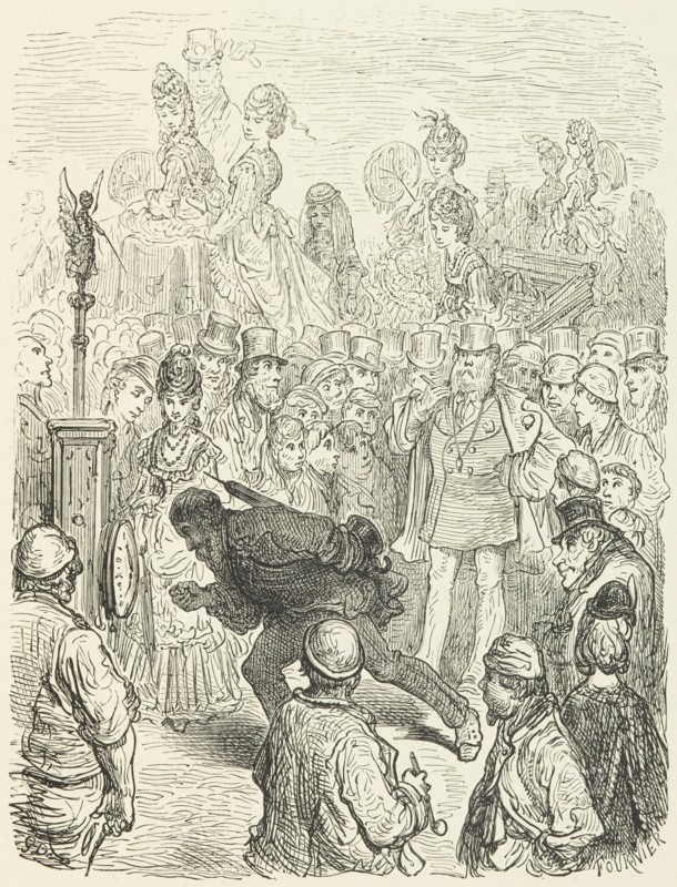 Trial of Strength, 1872.  Creator: Paul Albert Fournier.