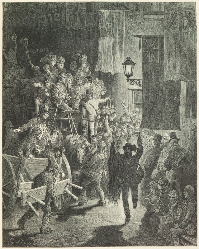 The Derby - Returning Home, 1872.  Creator: Antoine Valerie Bertrand.