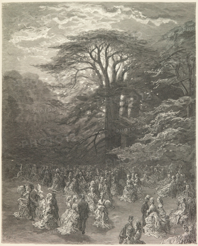 A Chiswick Fête, 1872.  Creator: Adolphe François Pannemaker.