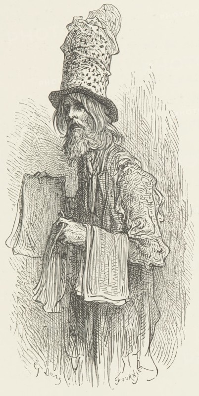 The Fly Paper Merchant, 1872.  Creator: Paul Albert Fournier.