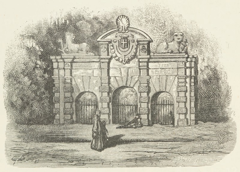 Buckingham Gate, 1872.  Creator: Unknown.